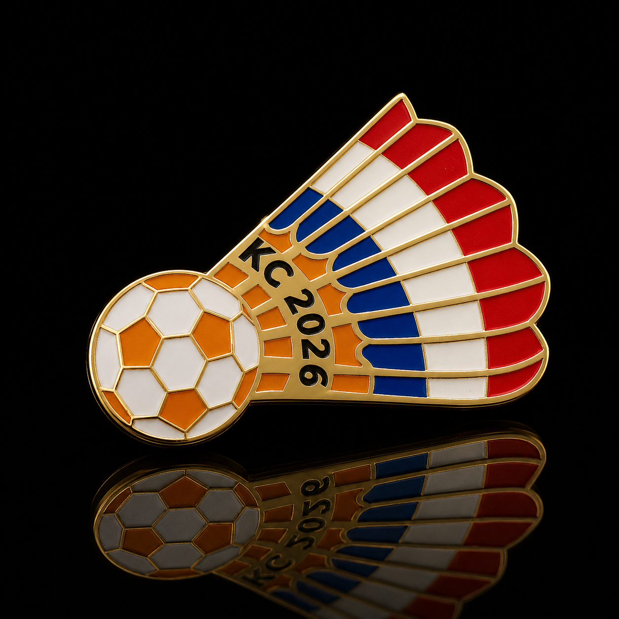Netherlands - Kansas City Custom Pin