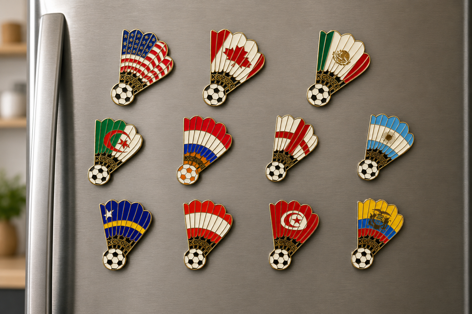 Complete Set - Kansas City Custom Magnets