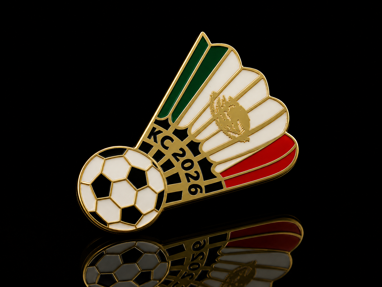 Mexico - Kansas City Custom Pin